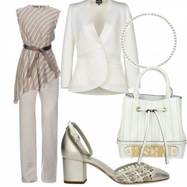 outfit elegante estivo