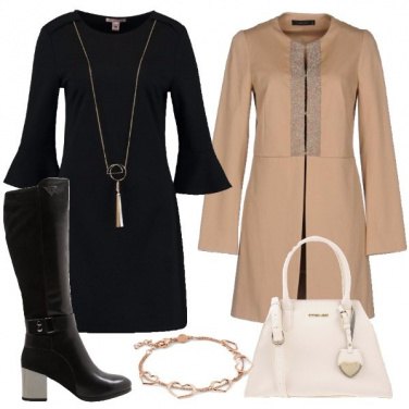 Outfit Tutti i giorni abito e stivale