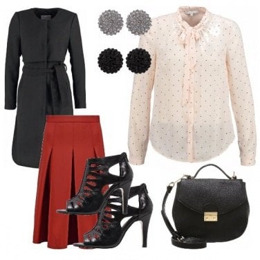 Outfit Midi skirt