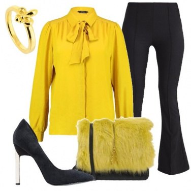 Outfit Per le amanti del giallo