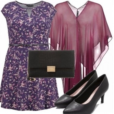 Outfit Una curvy tutta colorata