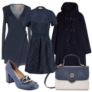 Outfit Montgomery blu