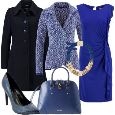 Outfit Il vestito blu china
