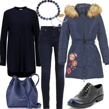 Outfit Comoda in blu
