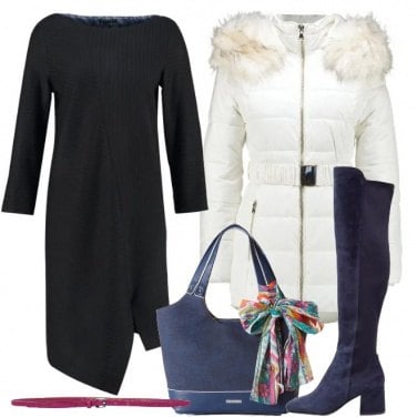 Outfit Semplice ed asimmetrico