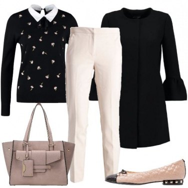 Outfit In ufficio ballerine e buone maniere