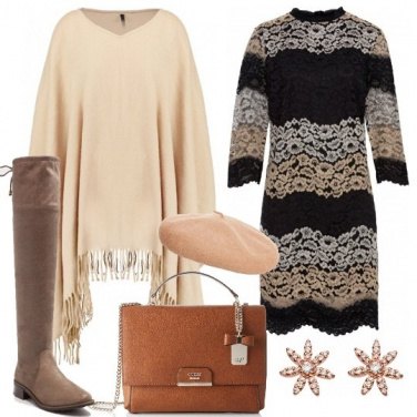 Outfit Mantella e stivali