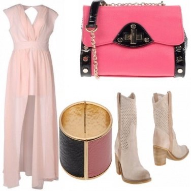 Outfit Rosa di primavera