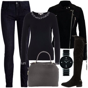 Outfit Stivali sopra al ginocchio