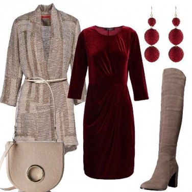 Outfit Cappottino in maglia