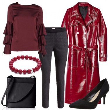 Outfit Lucido e opaco