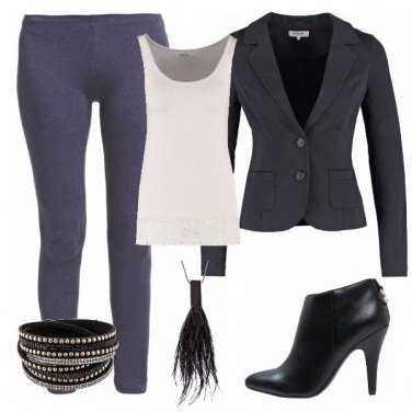 Outfit Aperitivo con i leggings