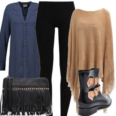 Outfit Leggings & mantella