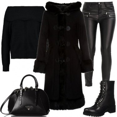 Outfit Nero totale