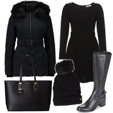 Outfit Nero per tutti i giorni