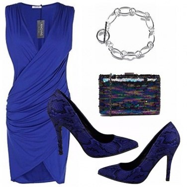 Outfit Elettrico blu, elettrica lei
