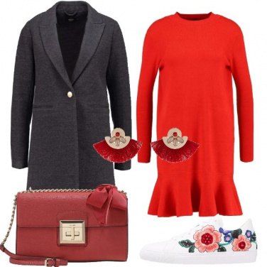 Outfit Il colore della passione