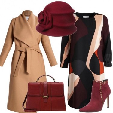 Outfit Il mio amato bordeaux