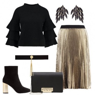 Outfit La gonna d\'oro