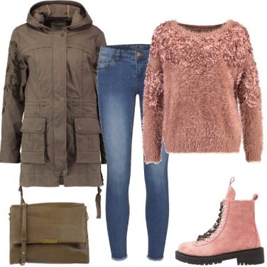 Outfit Stivaletti e jeans