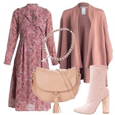 Outfit Quando si ama il rosa