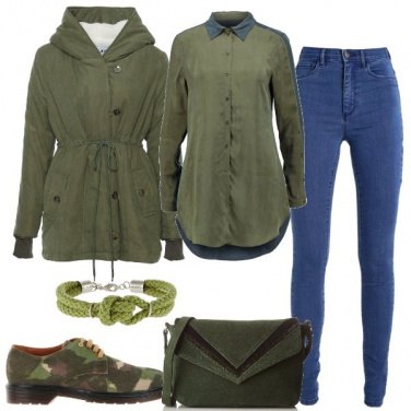 Outfit In verde