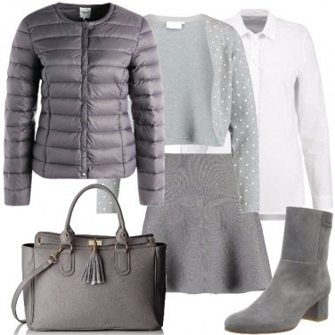 Outfit Il grigio mi dona