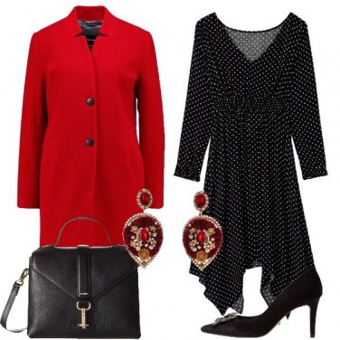 Outfit Il vestito a pois
