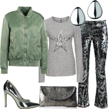 Outfit Il bomber da sera