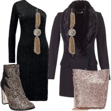 Outfit Un abito monospalla
