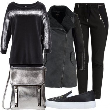 Outfit Con lo zaino sulle spalle