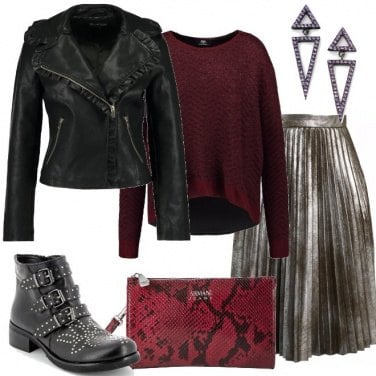 Outfit Stasera rock