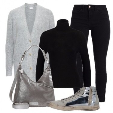 Outfit Silver e laminato