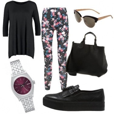 Outfit Leggings e comfort