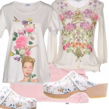 Outfit Carine anche in casa.