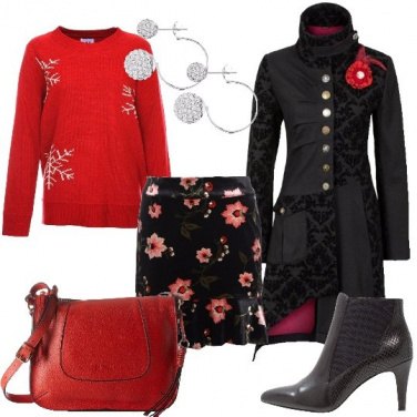 Outfit Fiori e fiocchi di neve