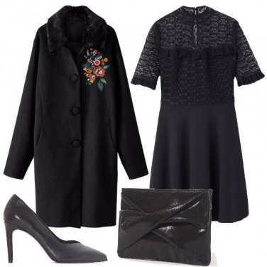 Outfit Nero quasi totale