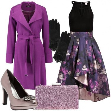 Outfit Serata in violet