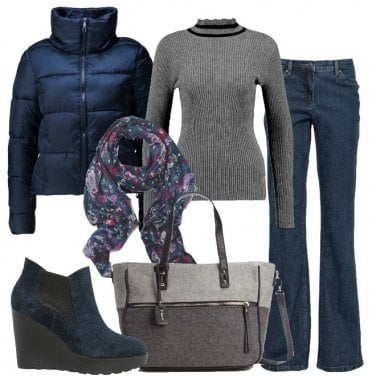 Outfit Lo shopping in due colori