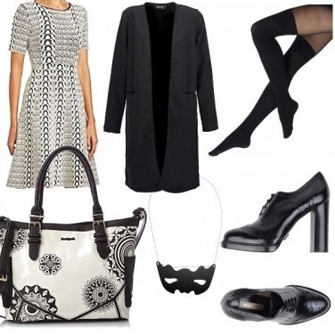 Outfit Black and grey