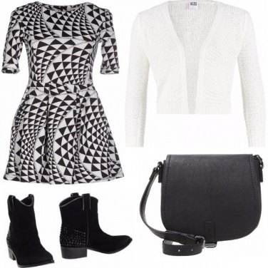 Outfit Semplicemente...bianco e nero