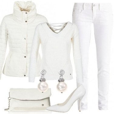 Outfit Il bianco trendy