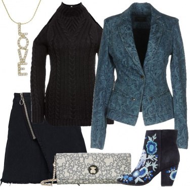 Outfit Blazer e pullover seducente