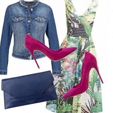 Outfit Tropical in città