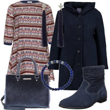 Outfit Un abito in stile folk