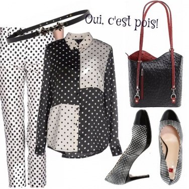 Outfit Oui c\'est pois!