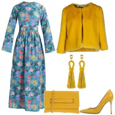 Outfit Dettagli color ocra