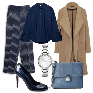 Outfit Pantaloni gessati
