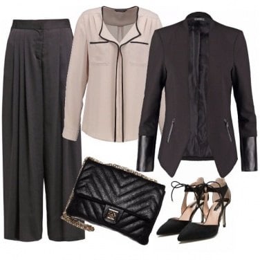 Outfit Panta palazzo