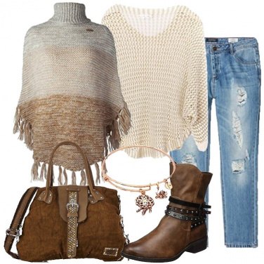 Outfit Borsa con borchie